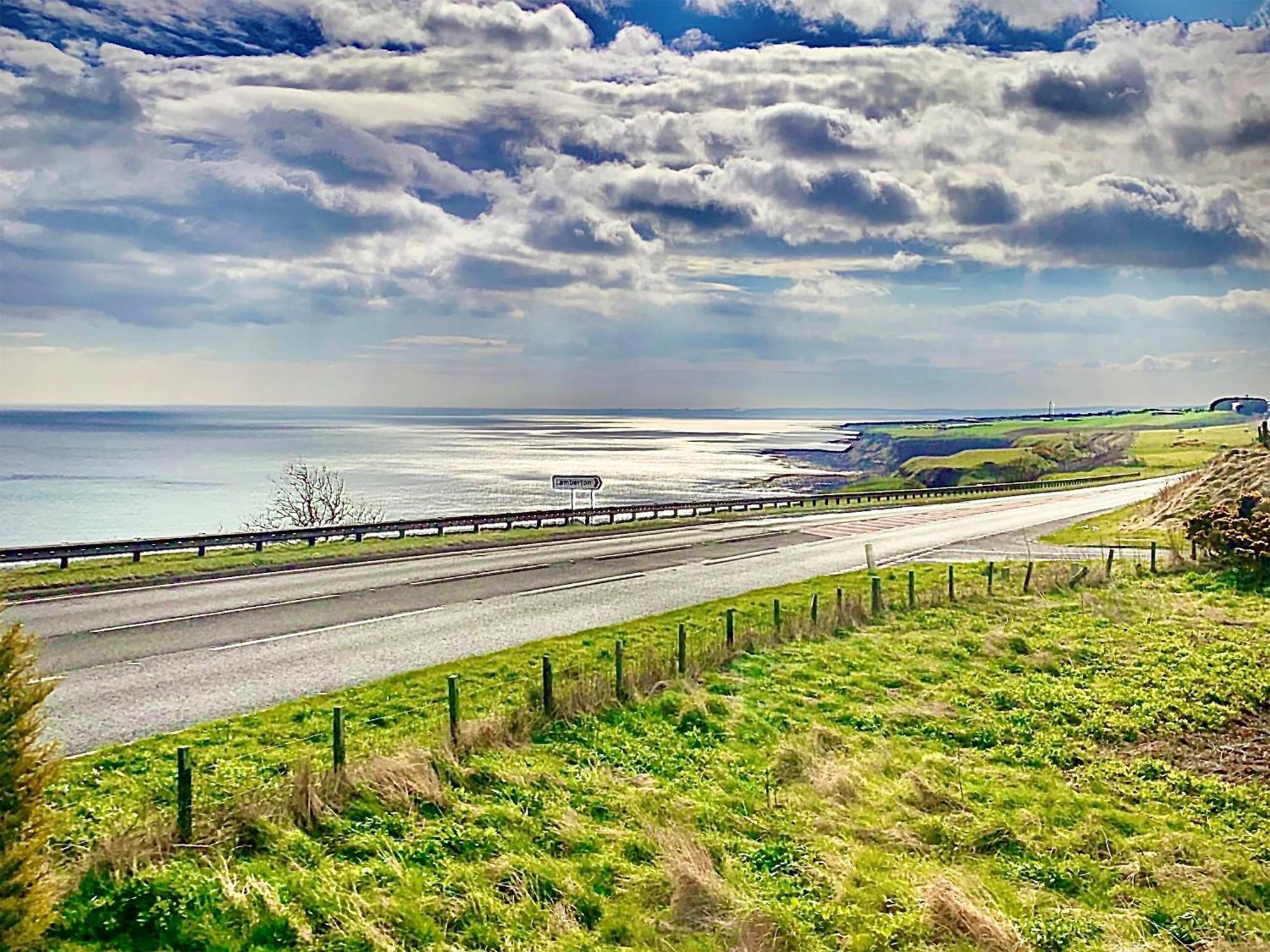 Sea View At Lamberton Villa Burnmouth Eksteriør billede